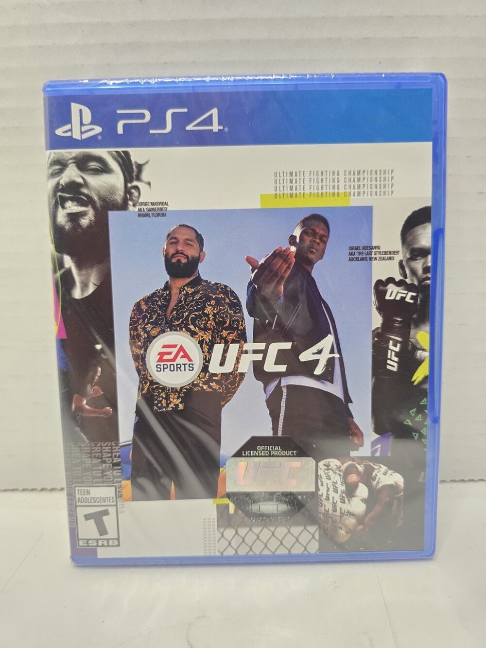 UFC 4 PlayStation 4 (PS4) Brand New Factory Sealed